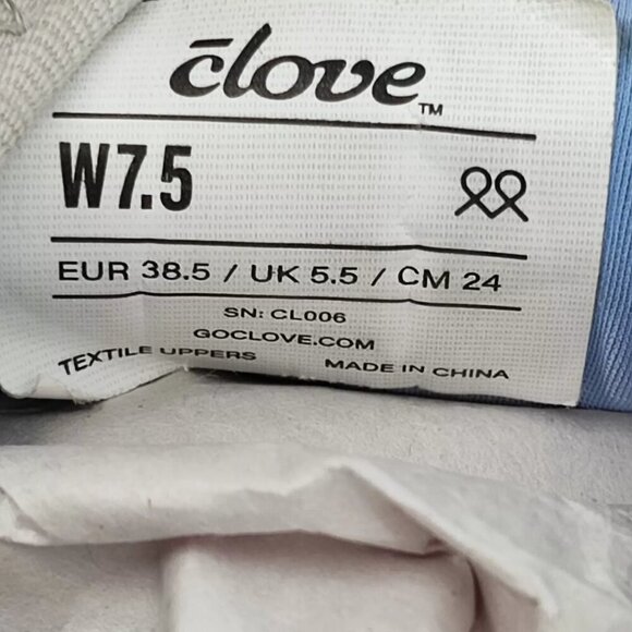 Clove Women's Gray Matter healthcare Sneakers Size 7.5 US - Picture 8 of 9